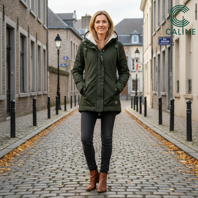 Céleste – Veste d’hiver imperméable avec capuche