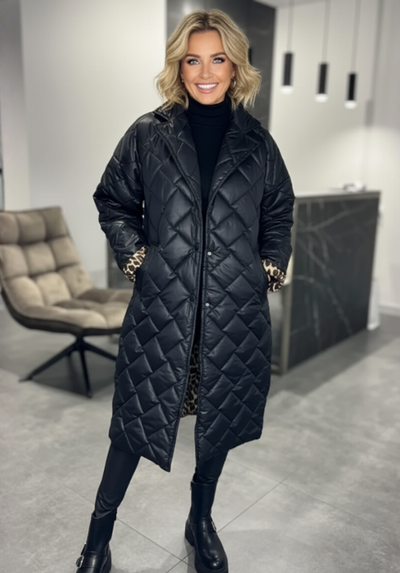 Caline | Manteau Réversible Élégant