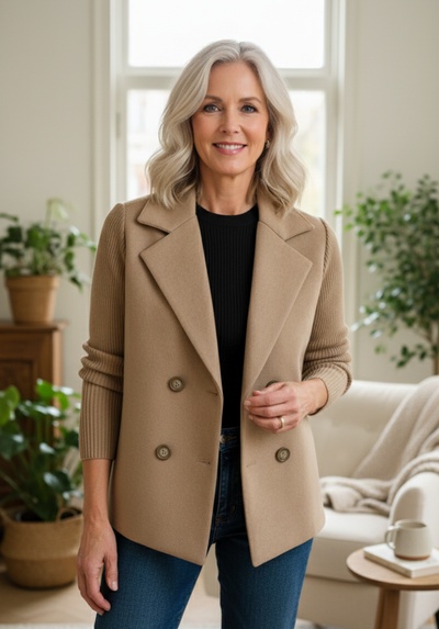 Élodie | Blazer Décontracté Premium