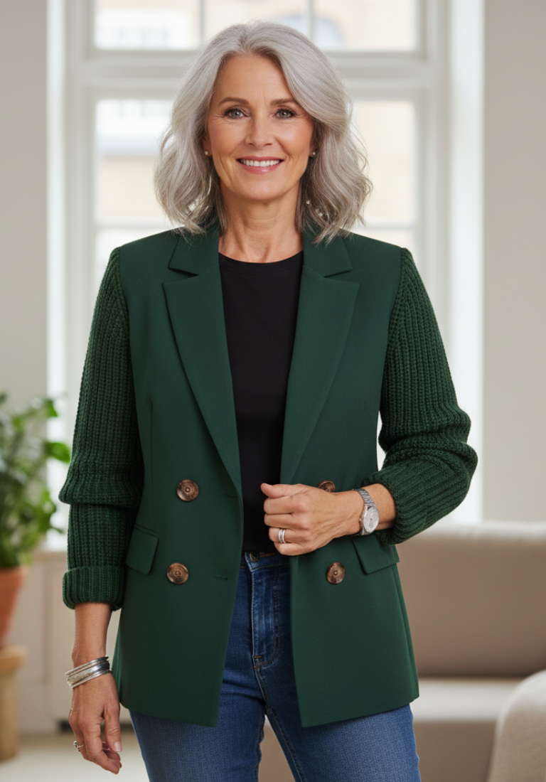 Élodie | Blazer Décontracté Premium