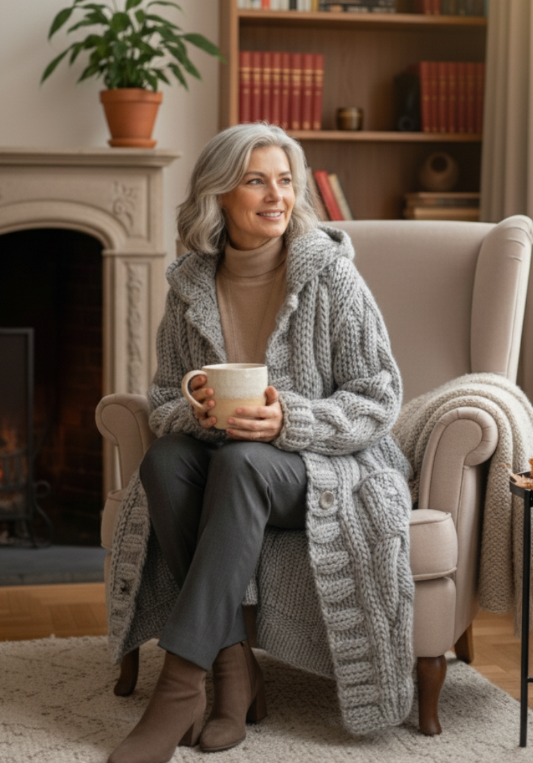 Clémence | Manteau Raffiné et Confortable