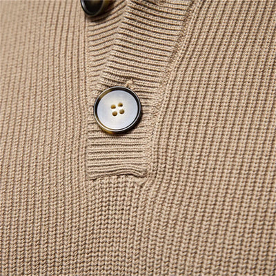 Sébastien | Pull Homme avec Motif Boutonné